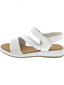 Gabor Удобные сандалии серебристого цвета