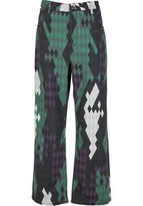 Джинсы свободного кроя DEF Dry, зеленый