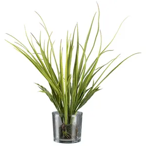 Искусственная трава Creativ зеленая «Луговая трава в тюках и со стеклом» Creativ Green, зеленый