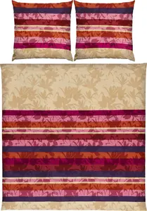 Постельное белье ягодное 1x 200x200 см + 2x 80x80 см REDBEST