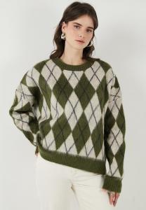 Джемпер LELA LOOSE FİT, Khaki