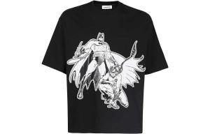 Lanvin Футболка мужская Black Crew Neck Moderate