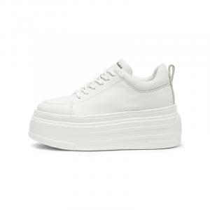 Coup De Foudre Женские белые скейтерские кеды с амортизацией и дышащим верхом, цвет White