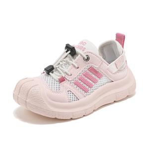 Износостойкие, легкие, амортизирующие, низкие повседневные кроссовки для детей ABC KIDS, белый/розовый