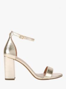 Капо босоножки на устойчивом каблуке Carvela, Gold