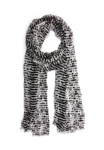 Шарф Vasca из веганского материала Collezione alessandro, черный