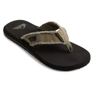 Мужские шлепанцы Monkey Abyss Quiksilver, зеленый