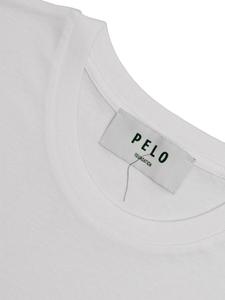 PELO FOUNDATION футболка с нашивкой «Пудель», белый