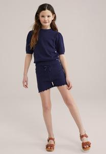 Футболка с принтом WE Fashion, темно-синий