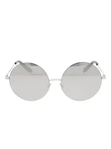 Солнцезащитные очки в круглой оправе Victoria Beckham Eyewear, нейтральный