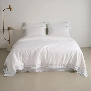 CAIMIAO Комплект постельного белья из египетского хлопка однотонный