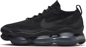 Кроссовки Scorpion Flyknit Air Max черного цвета от Nike, Black/Anthracite-Anthracite