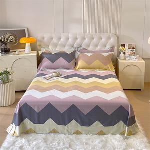 Antarctic Простыня 230х245 см + 2 наволочки из хлопка Синьзян, цвет Urban Mocha, ткань фланель