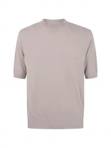 Футболка с короткими рукавами Zanone, бежевый