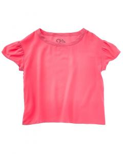 Chaser Топ с плетеными рукавами-крылышками, розовый