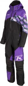 Женский цельный неутепленный комбинезон KLIM Shredsa из материала Gore-Tex для снегохода, Heliotrope - Lavender Heist