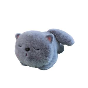 Милый мягкий и нежный плюшевый кот в стиле хилинг кукол высота 30см/60см G.DUCKKIDS