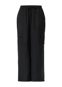 COMMA Брюки Regular черного цвета