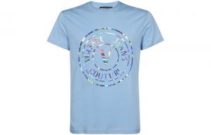 VERSACE JEANS COUTURE Футболка мужская синяя FW22