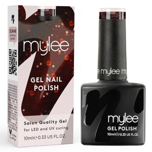 Лак для ногтей gel-nagellack paint the town red Mylee, объем 10 мл