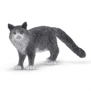 Schleich, статуэтка, кот Мейн-кун
