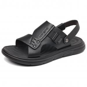 POPULAR ROUSE PR Пляжные сандалии мужские черные, цвет Black