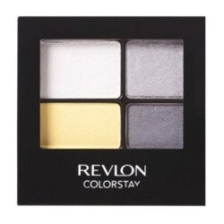 Тени для век Quadruple, 565 Bombshell, 4,8 г Revlon Colorstay, серебро