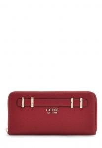 Кошелек Guess GREGORIA LARGE ZIP AROUND, Rot/Red