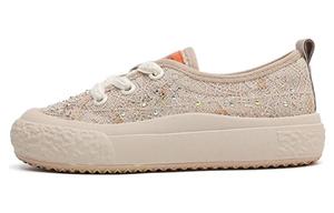 Кеды, скейтборд обувь женская низкая Daphne, черный