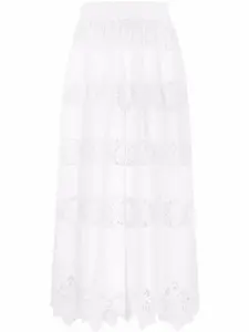 Кюлоты с вышивкой DOLCE & GABBANA, белый