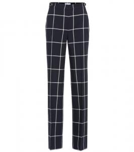 Льняные брюки с высокой талией и расклешенным низом Leda Gabriela Hearst