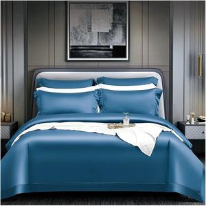 Generic Комплект постельного белья из египетского хлопка белого цвета