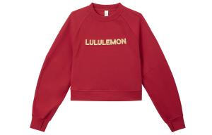 Lululemon Свитшот Scuba Series женский темно-красный