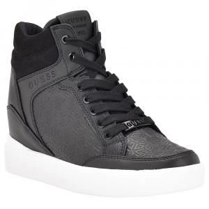 Кроссовки Blairin на танкетке Guess, черный