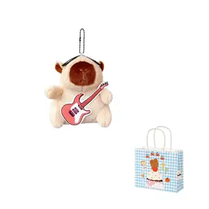 Капyбара плюшевый кулон высота 12см Dolls and bears dance