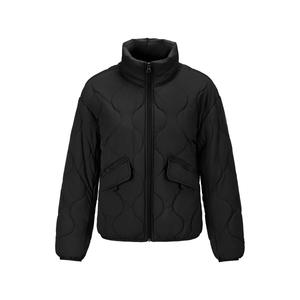 Skechers Пуховик женский Carbon Black, Carbon Black-0018