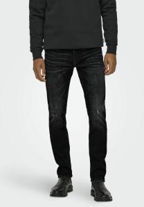 Джинсы облегающего кроя ONSLOOM Only & Sons, черный