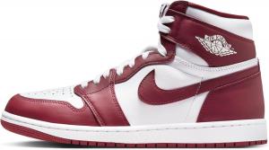 Мужские кроссовки Nike Air Jordan 1 Retro High OG, White/Team Red
