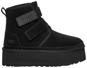 Ботинки UGG Wmns Neumel на липучке, черный