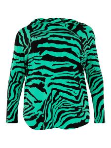 Блузка с коротким рукавом YOEK Blouse, зеленый