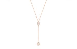 Swarovski Ожерелье из розового золота для женщин