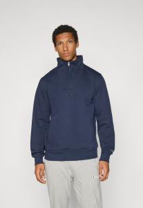 Толстовка Champion ICONS TONAL HALF ZIP SMALL LOGO, Navy/Dark Blue