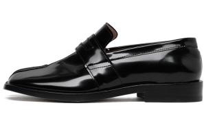 Женские лоферы Maison Margiela лакированные, черный