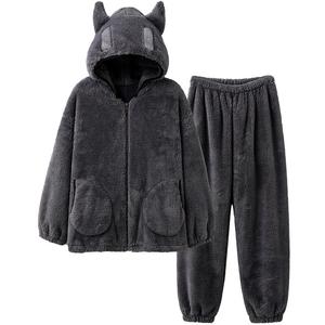 Kissing Cat Qinzuimao QINZUIMAO Men Pajama set, Серый