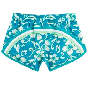 Шорты для плавания Sundek Hibiscus, синий