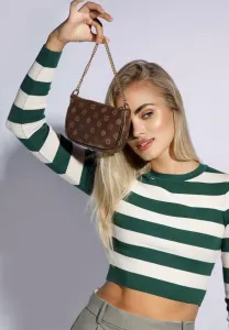 Мини-Сумочка с монограммой и цепочкой Wittchen, Brown