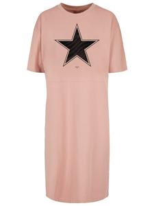 Короткое платье F4NT4STIC Oversized Kleid Stern Basic, цвет duskrose
