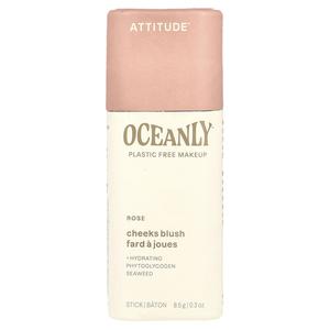 ATTITUDE, Oceanly , румяна для щек, роза, 8,5 г (0,3 унции)