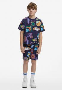 Шорты STAMP Desigual, синий