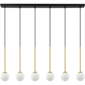 Подвесной светильник SAVOY G9 1 шт. Nova Luce, черный/золотой